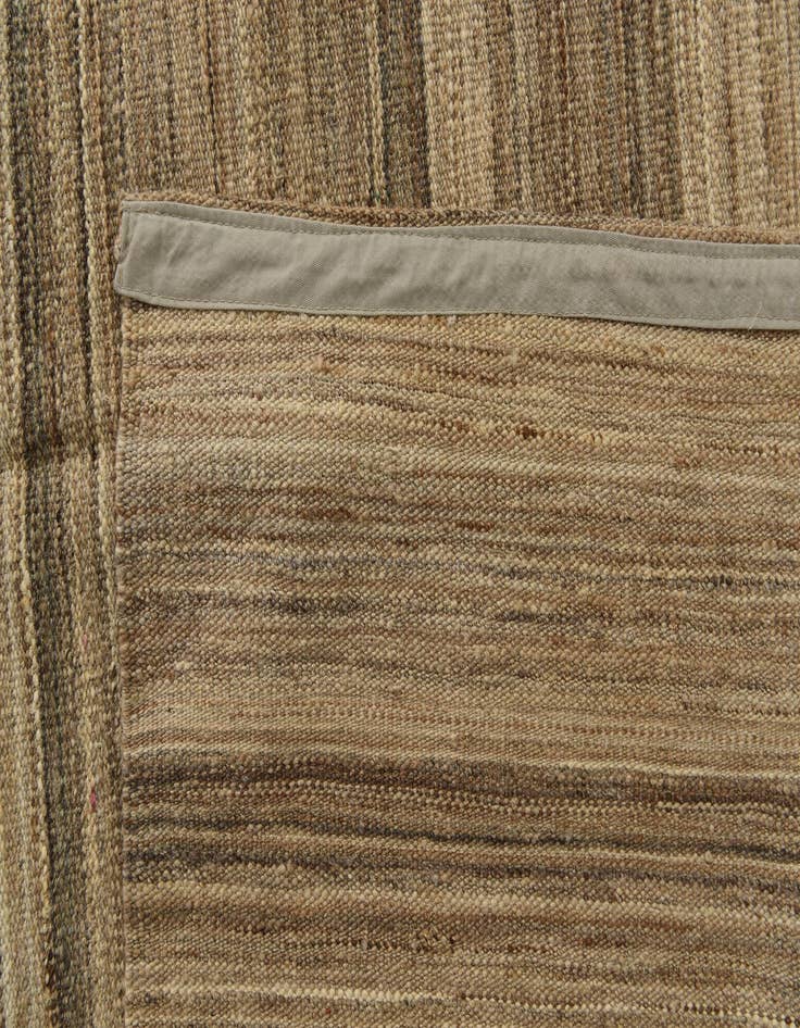 Detail image of  9' 8 x 12' 10  Hand Woven Kilim Modern Wool Rug