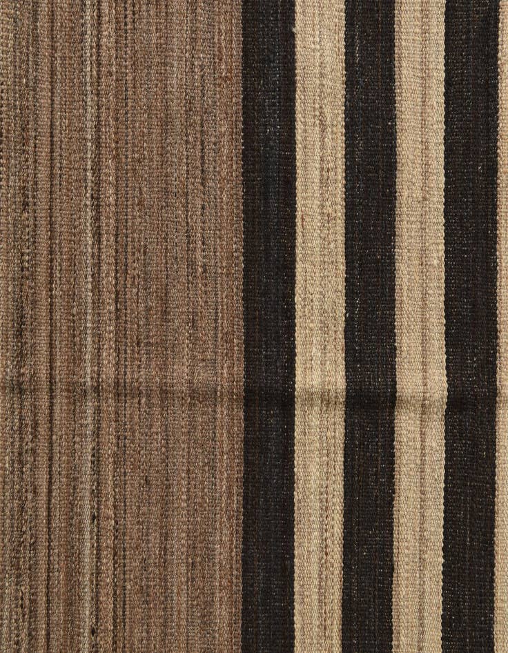 Detail image of  4' 3 x 5' 7  Hand Woven Kilim Modern Wool Rug