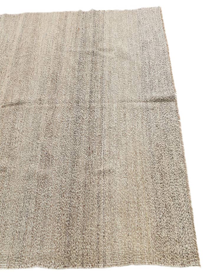 Detail image of  4' 8 x 6' 5  Hand Woven Kilim Modern Wool Rug