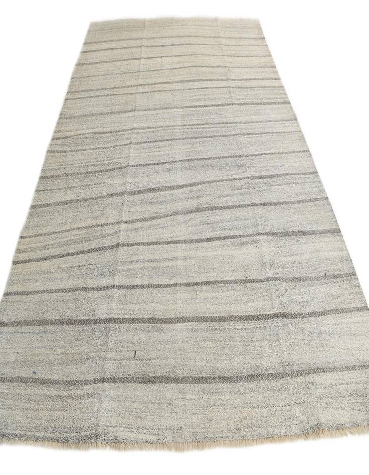 Detail image of  8' 10 x 11' 9  Hand Woven Kilim Modern Wool Rug