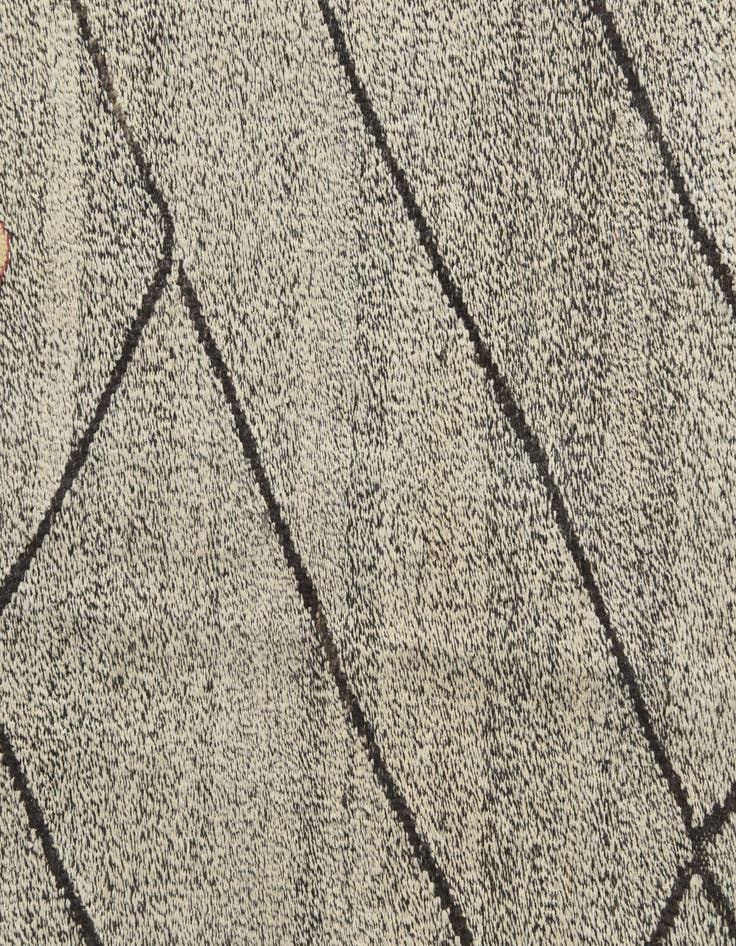 Detail image of  7' 1 x 9' 3  Hand Woven Kilim Modern Wool Rug