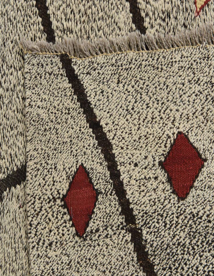 Detail image of  6' 3 x 7' 10  Hand Woven Kilim Modern Wool Rug