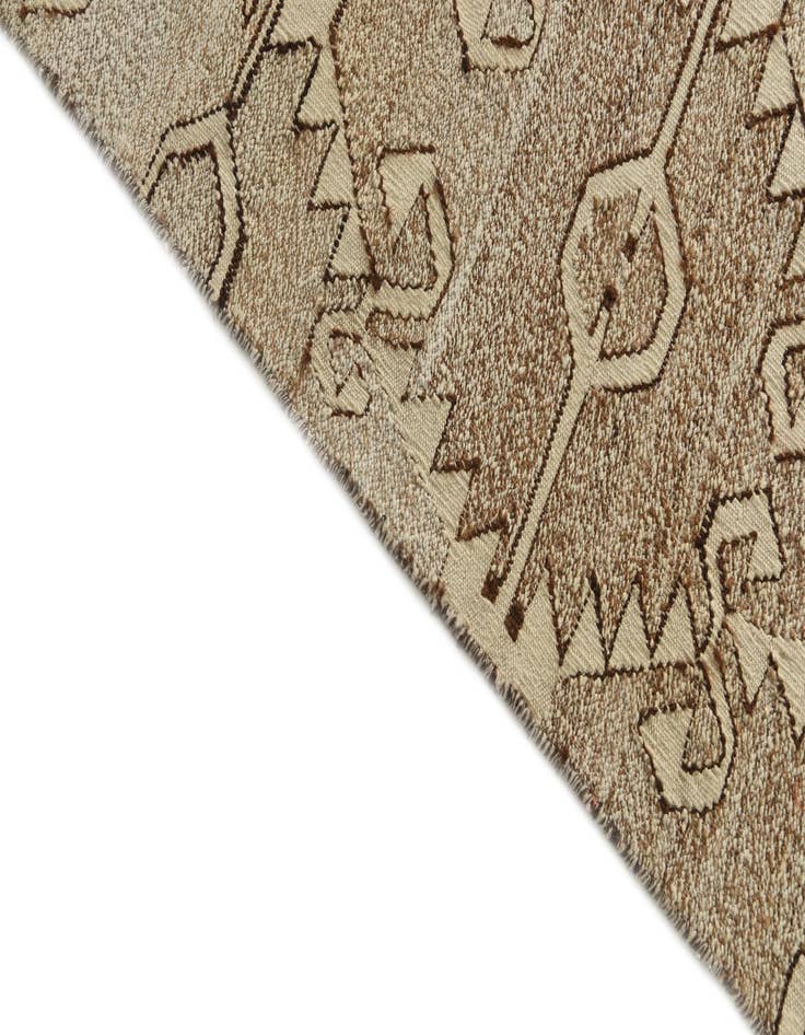 Detail image of  6' 3 x 9' 6  Hand Woven Kilim Modern Wool Rug