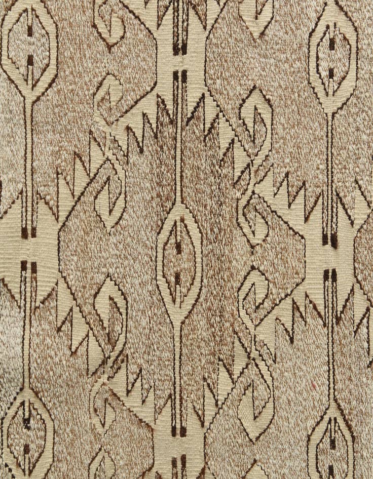 Detail image of  6' 3 x 9' 6  Hand Woven Kilim Modern Wool Rug