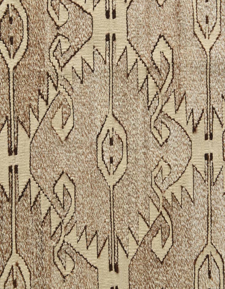 Detail image of  6' 3 x 9' 6  Hand Woven Kilim Modern Wool Rug