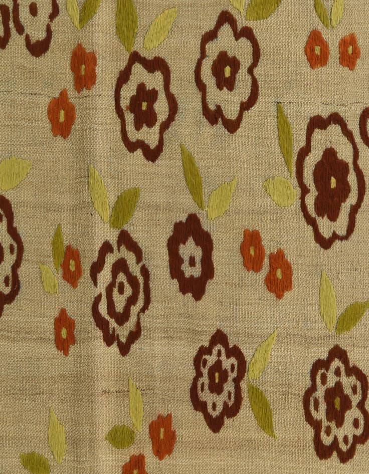 Detail image of  6' 6 x 9' 5  Hand Woven Kilim Modern Rug