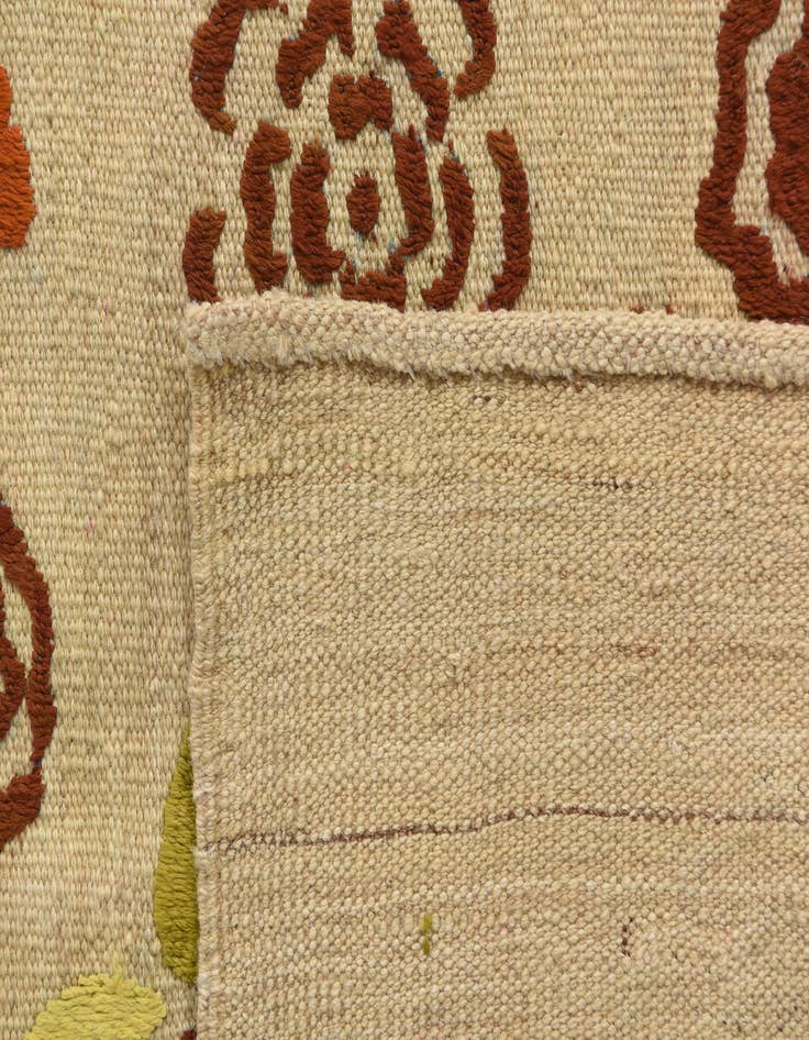 Detail image of  6' 6 x 9' 5  Hand Woven Kilim Modern Rug