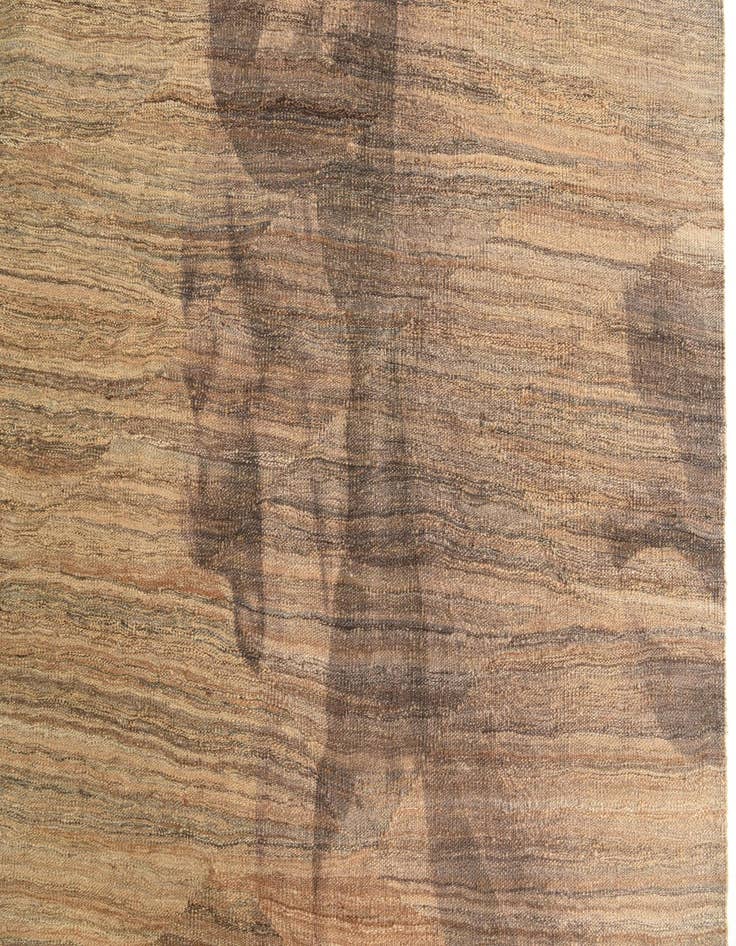 Detail image of  7' x 9' 8  Hand Woven Kilim Modern Wool Rug