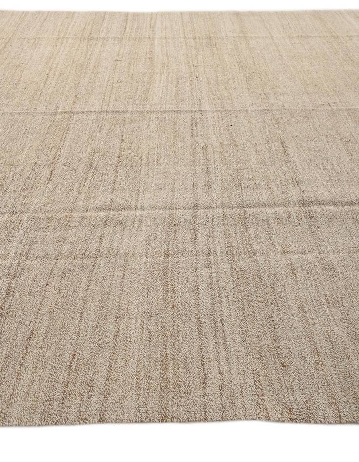 Detail image of  11' 3 x 14' 6  Hand Woven Kilim Modern Wool Rug