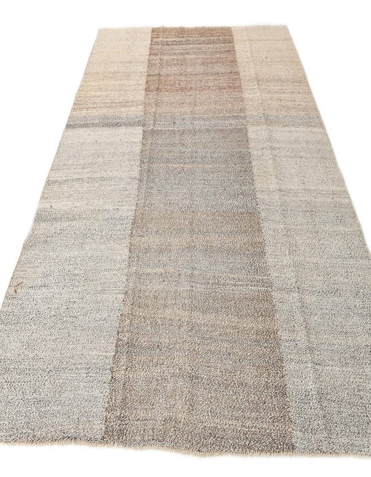Detail image of  8' 6 x 11' 3  Hand Woven Kilim Modern Wool Rug