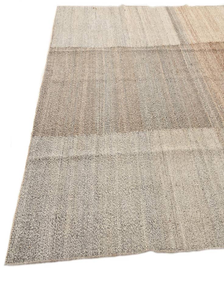Detail image of  8' 6 x 11' 3  Hand Woven Kilim Modern Wool Rug