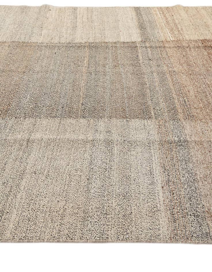 Detail image of  8' 6 x 11' 3  Hand Woven Kilim Modern Wool Rug