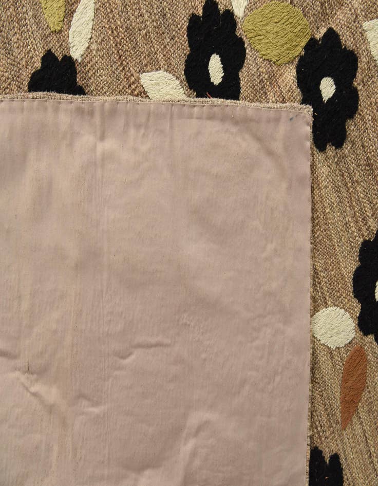 Detail image of  9' 1 x 11' 9  Hand Woven Kilim Modern Rug