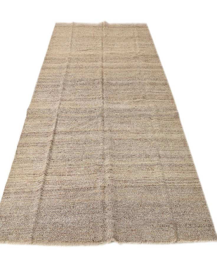 Detail image of  5' 7 x 9' 7  Hand Woven Kilim Modern Wool Rug