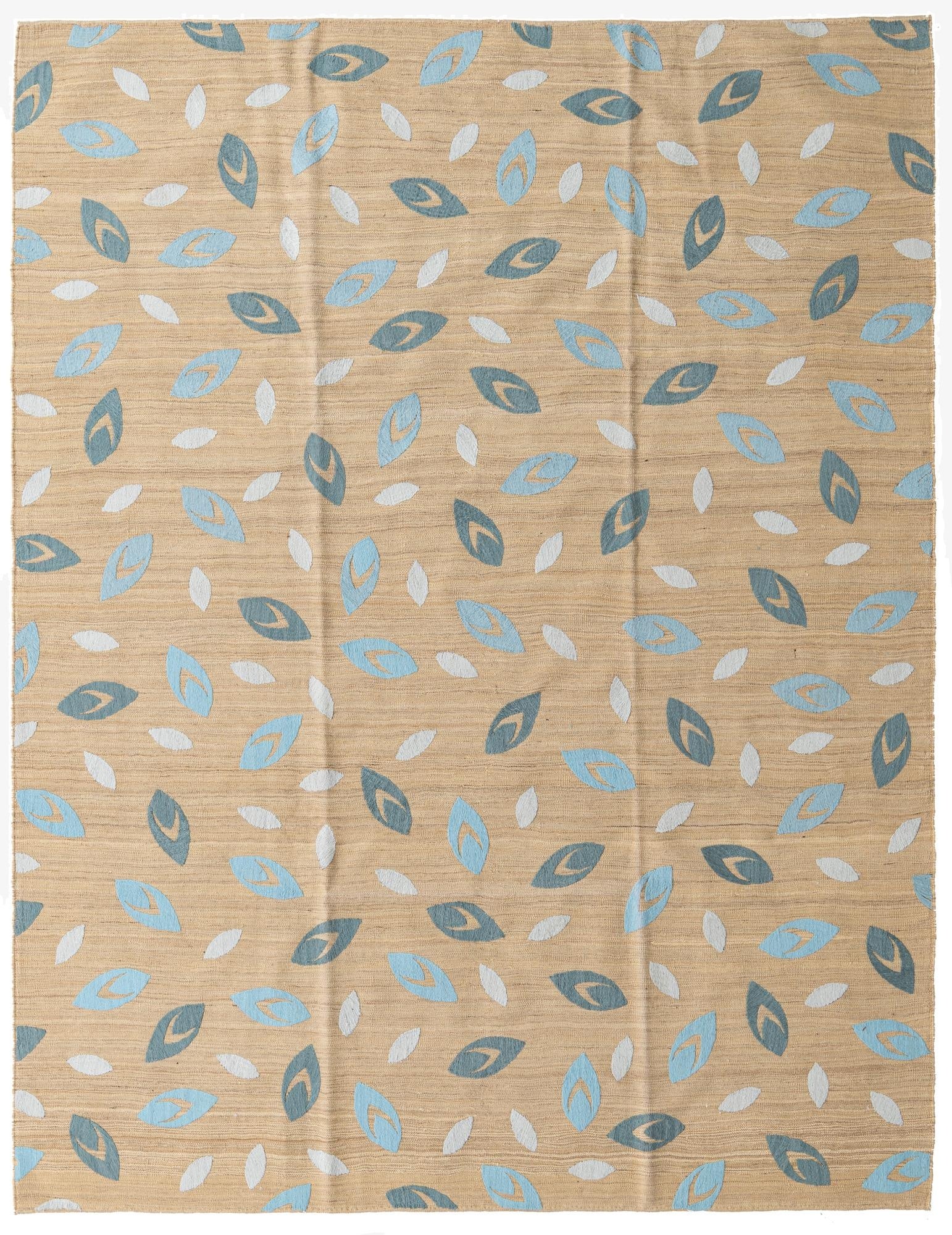  7' x 9' 4  Hand Woven Kilim Modern Rug