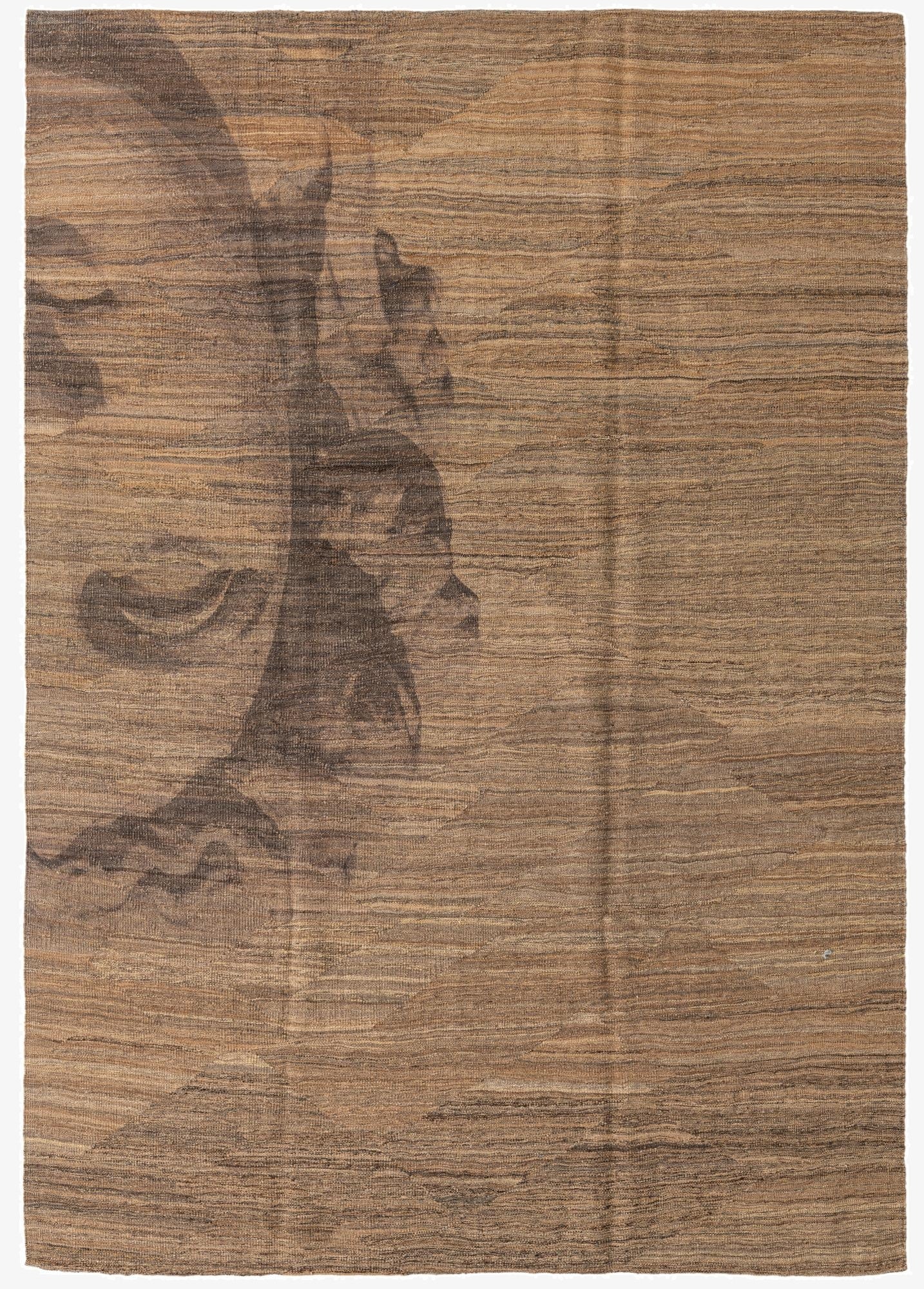  7' x 9' 8  Hand Woven Kilim Modern Wool Rug