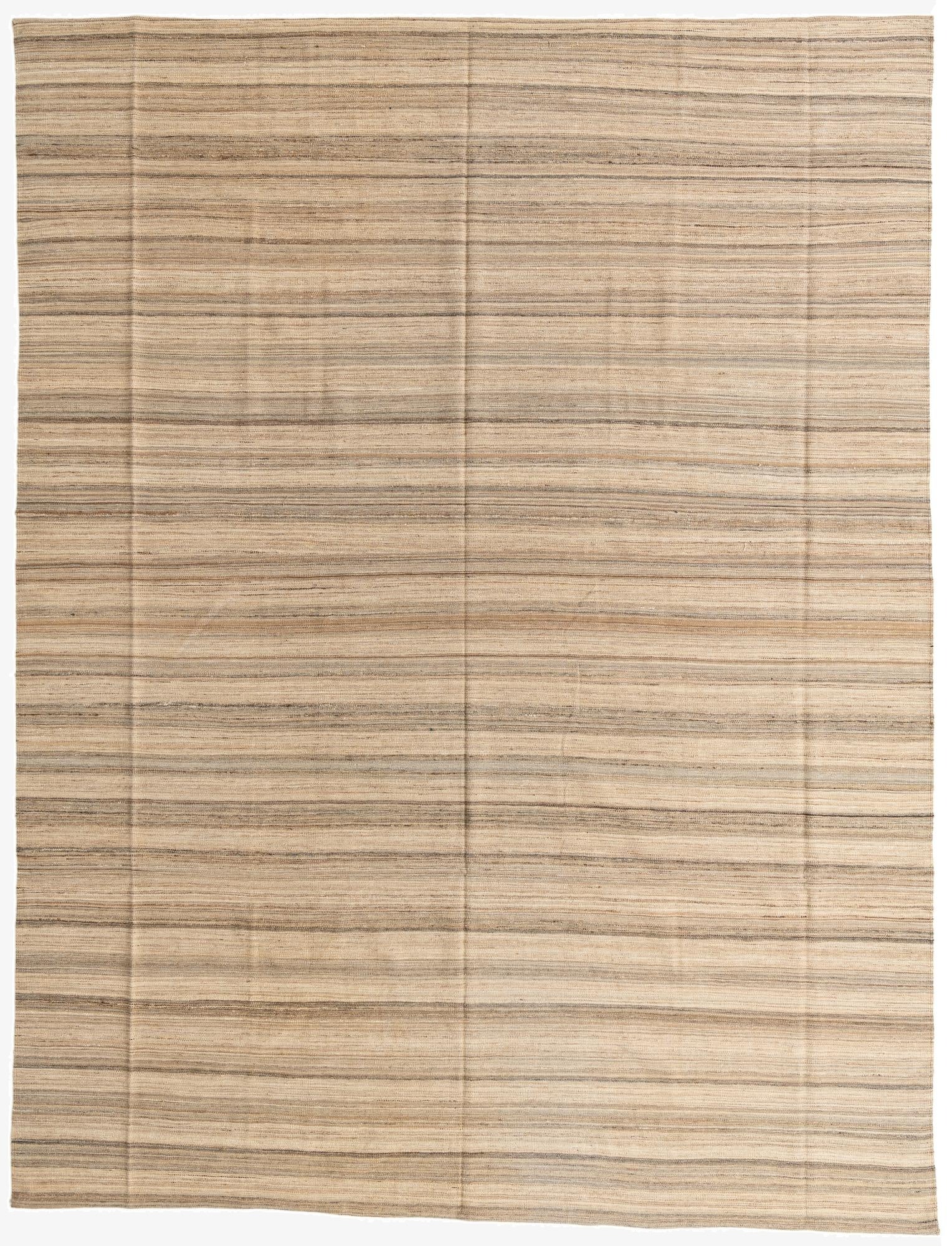  9' 10 x 12' 10  Hand Woven Kilim Modern Wool Rug