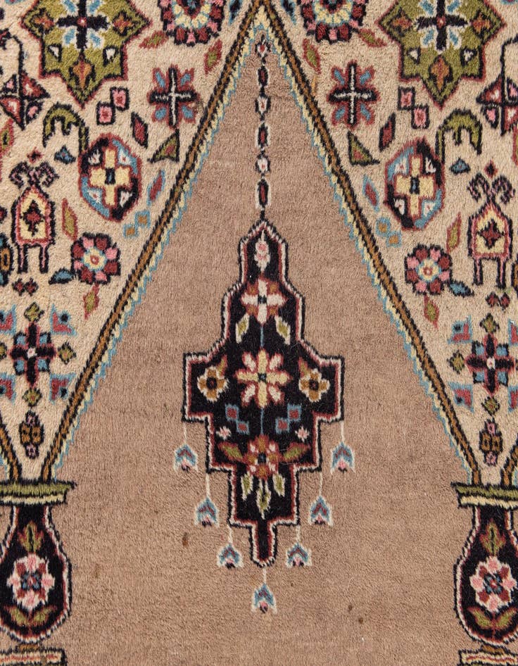 Detail image of  2' 8 x 4' 5  Hand Knotted Lahour Oriental Wool Rug