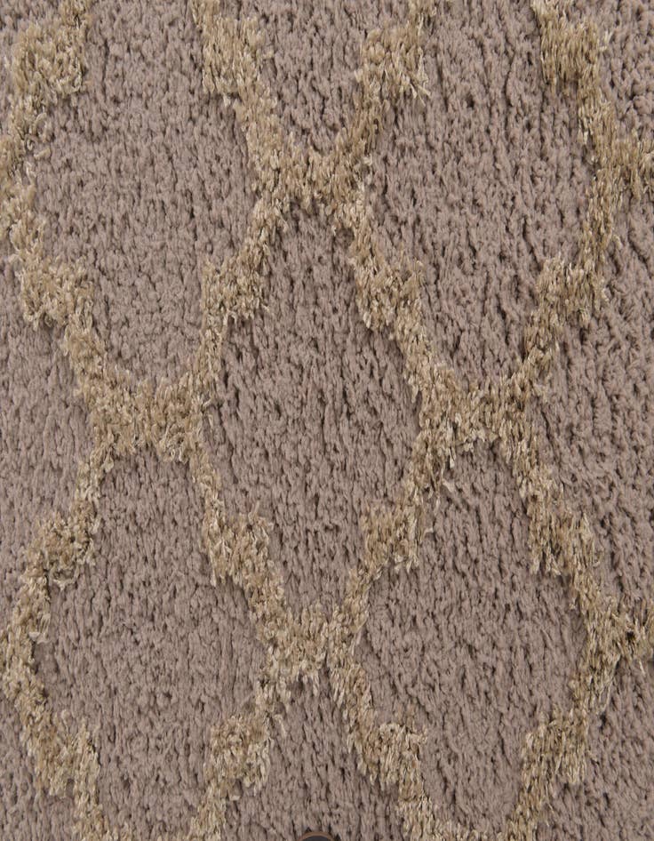 Detail image of  5' x 8' Lattice Shag Rug