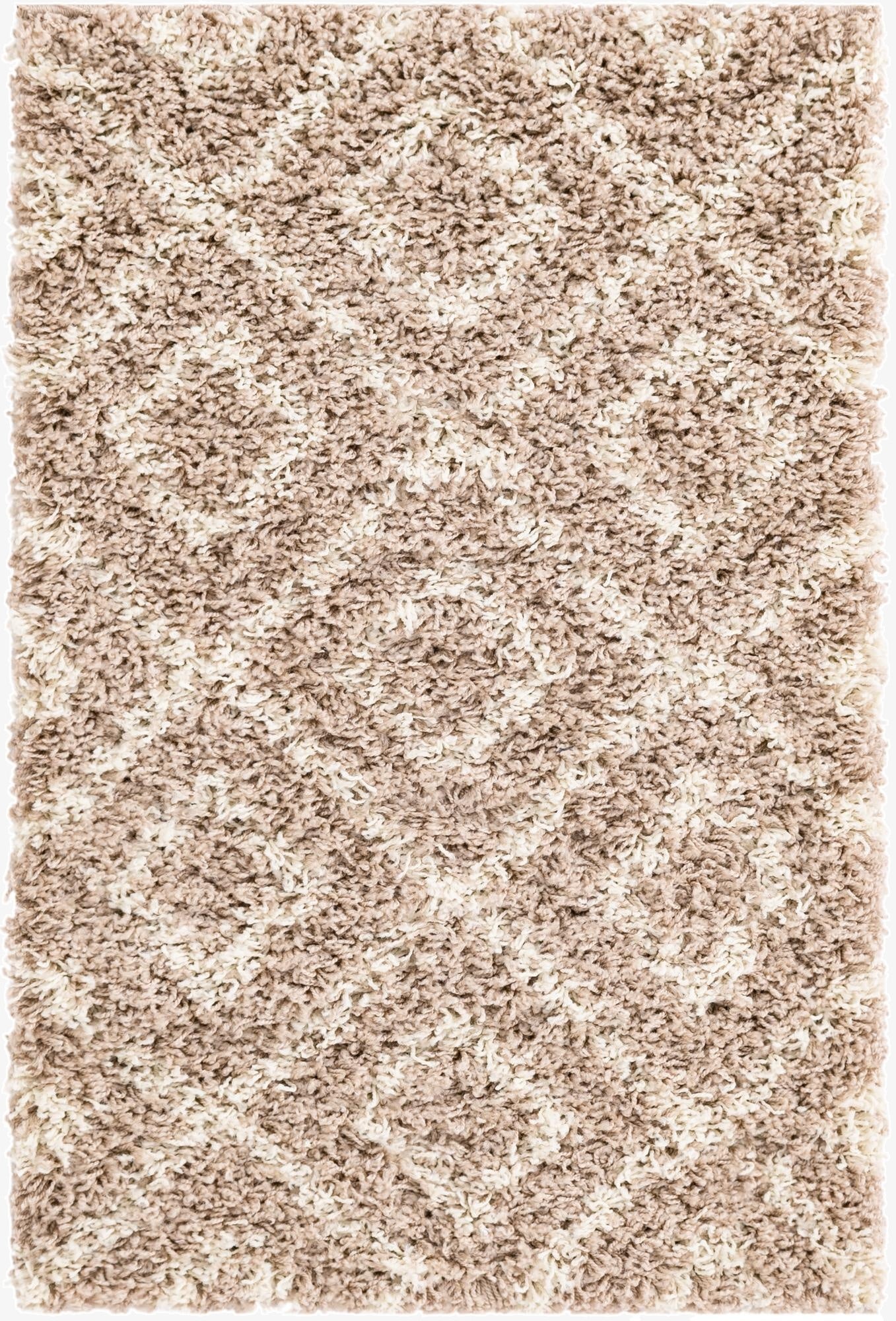  2' x 3' Lattice Shag Rug