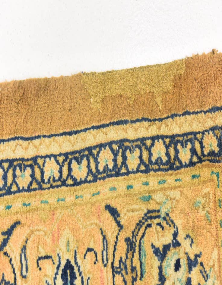 Detail image of  10' x 13' 5  Hand Knotted Mahal Persian Wool Rug