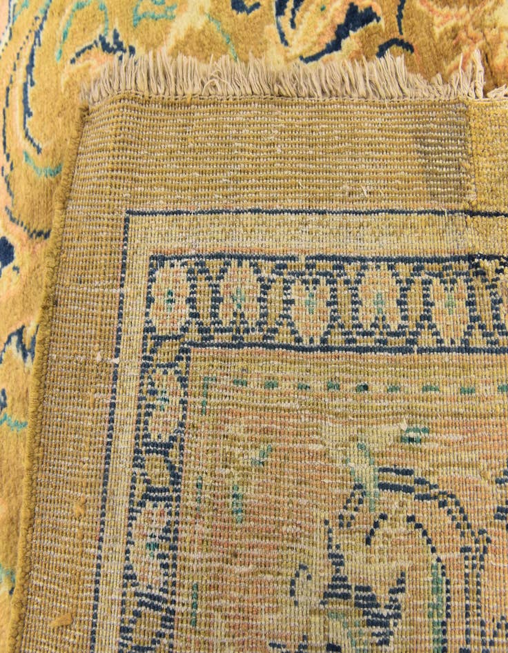 Detail image of  10' x 13' 5  Hand Knotted Mahal Persian Wool Rug