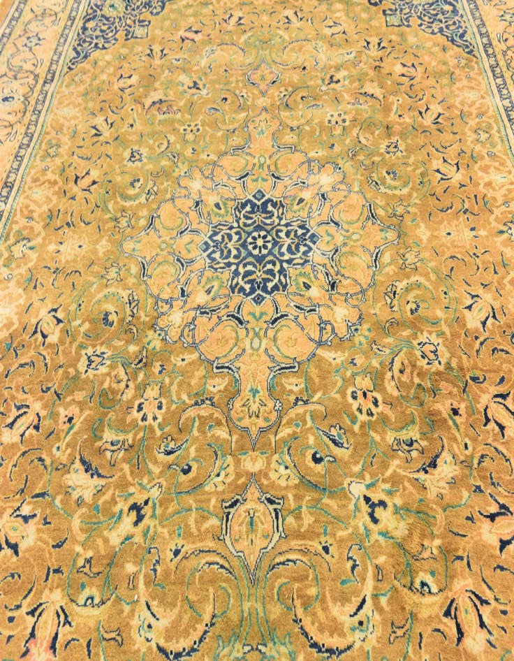 Detail image of  10' x 13' 5  Hand Knotted Mahal Persian Wool Rug