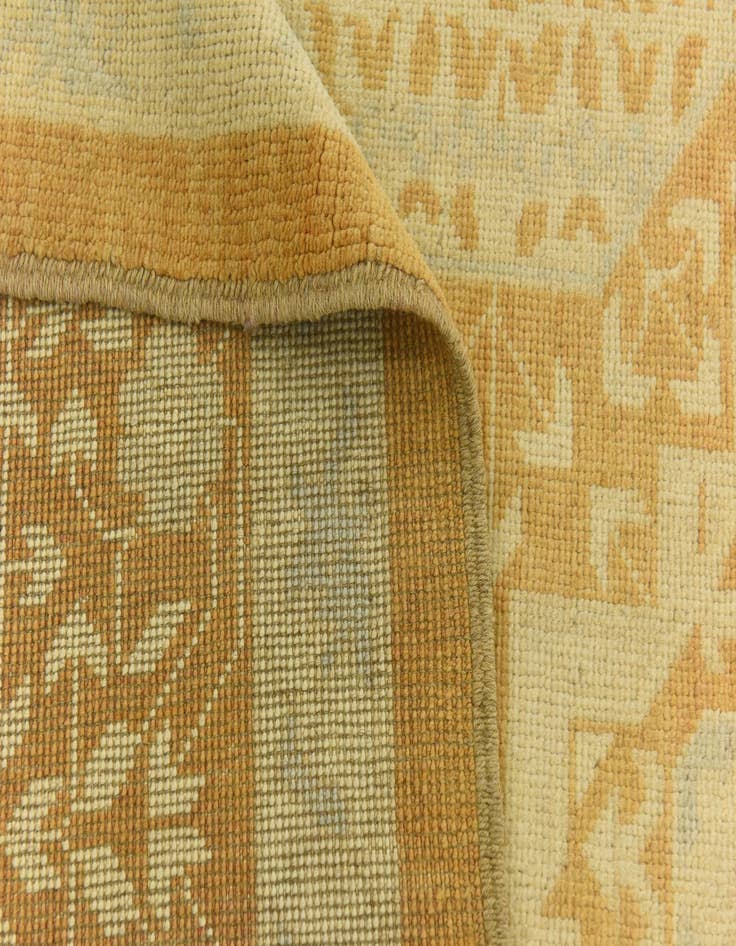 Detail image of  9' x 11' 9  Hand Knotted Mamluk Ziegler Rug