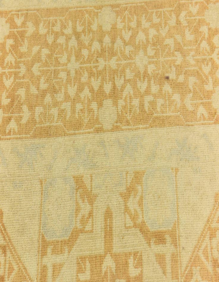 Detail image of  9' x 11' 9  Hand Knotted Mamluk Ziegler Rug