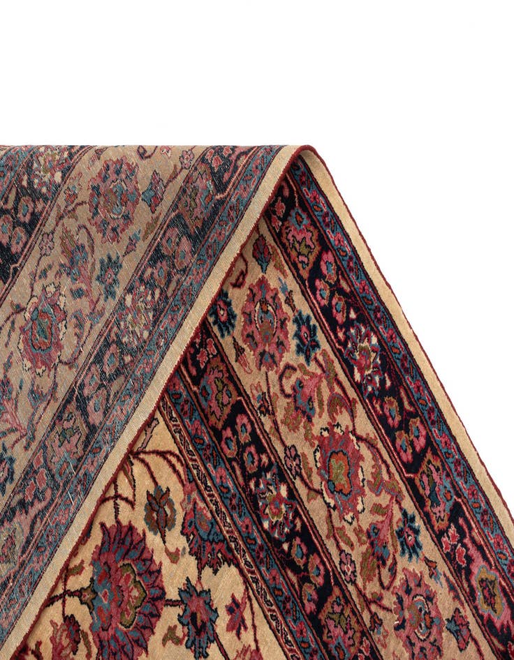 Detail image of  9' 8 x 13' Mashad Wool Rug