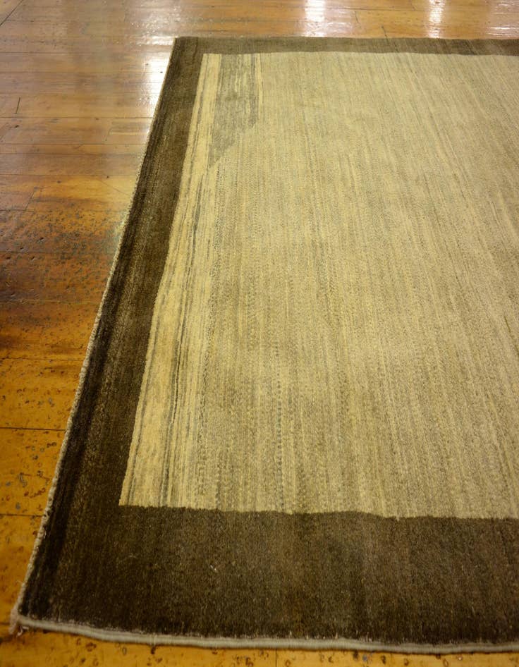 Detail image of  3' 11 x 6'  Hand Knotted Modern Ziegler Oriental Rug