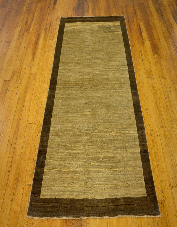 Detail image of  3' 11 x 6'  Hand Knotted Modern Ziegler Oriental Rug