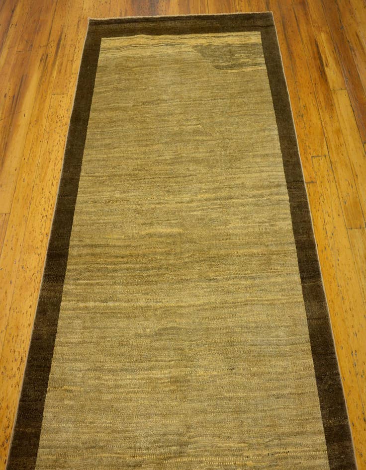 Detail image of  3' 11 x 6'  Hand Knotted Modern Ziegler Oriental Rug