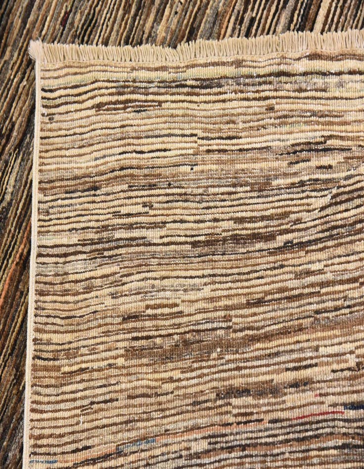 Detail image of  5' x 6' 4  Hand Knotted Modern Ziegler Rug
