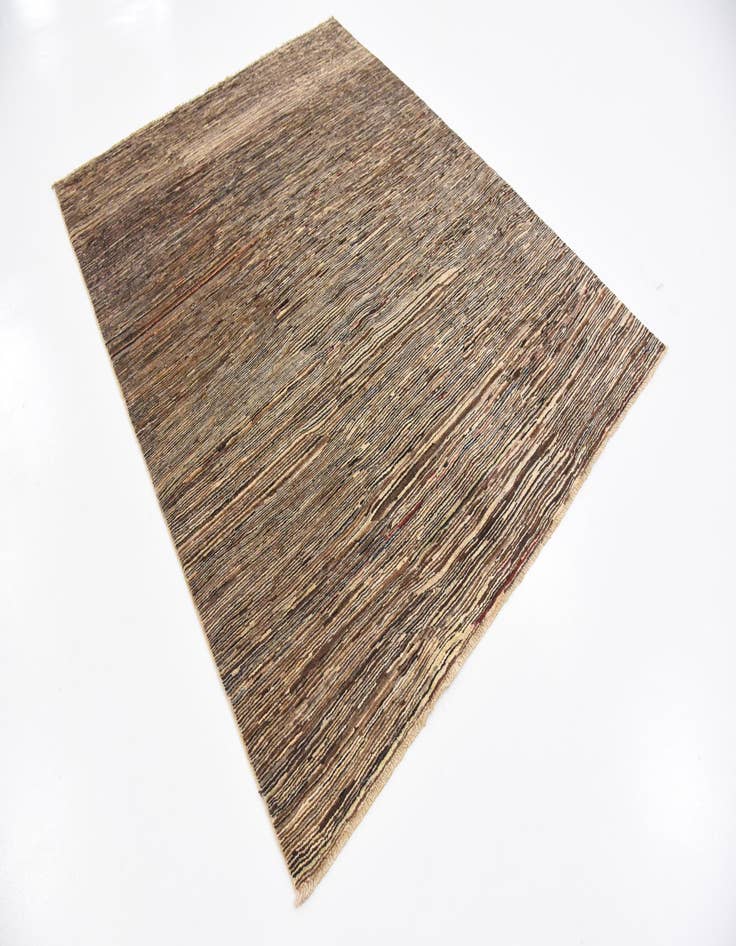 Detail image of  5' x 6' 4  Hand Knotted Modern Ziegler Rug