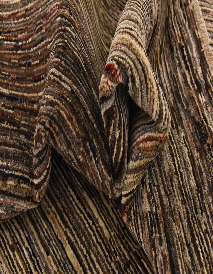 Detail image of  5' x 6' 4  Hand Knotted Modern Ziegler Rug