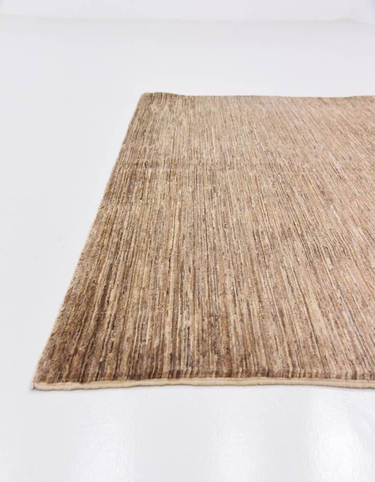 Detail image of  5' x 6' 5  Hand Knotted Modern Ziegler Rug