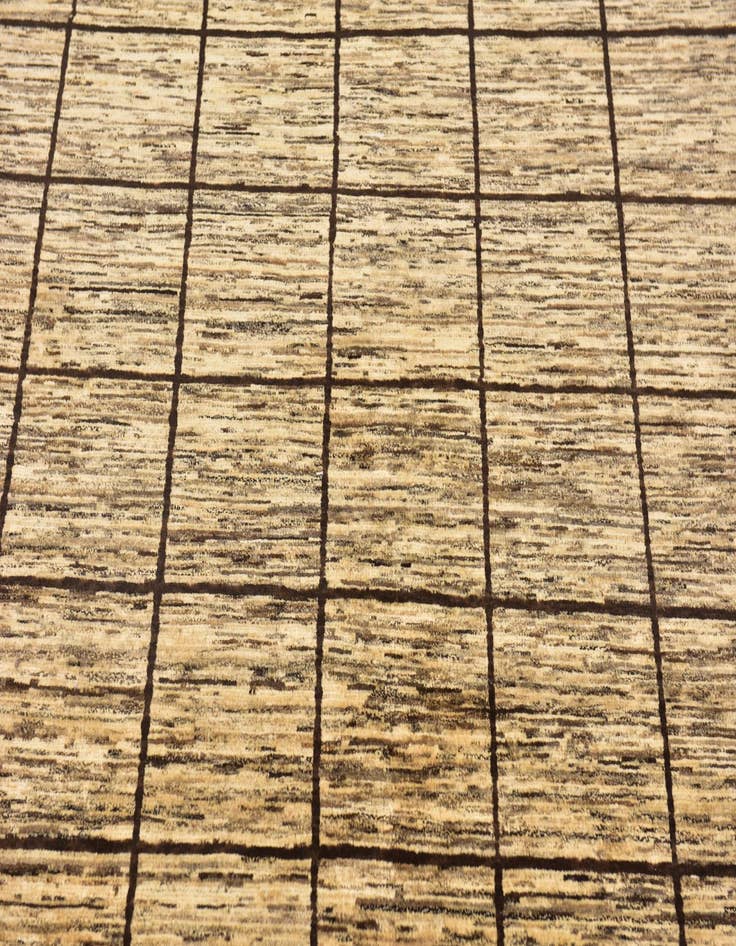 Detail image of  5' x 6' 7  Hand Knotted Modern Ziegler Oriental Rug