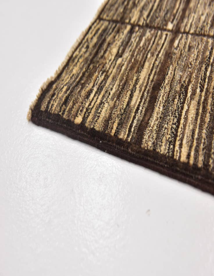 Detail image of  5' x 6' 7  Hand Knotted Modern Ziegler Oriental Rug