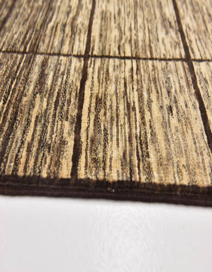 Detail image of  5' x 6' 7  Hand Knotted Modern Ziegler Oriental Rug