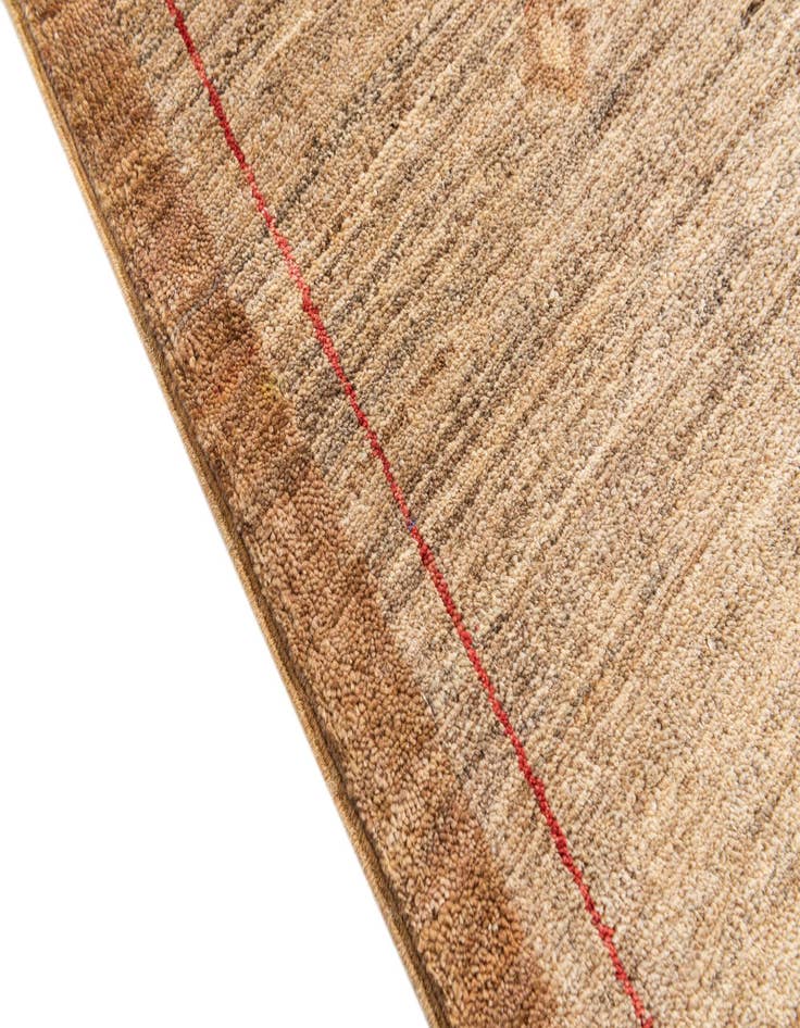 Detail image of  4' x 6'  Hand Knotted Modern Ziegler Rug