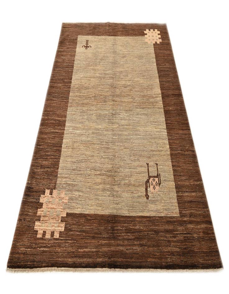 Detail image of  5' 6 x 7' 10  Hand Knotted Modern Ziegler Rug