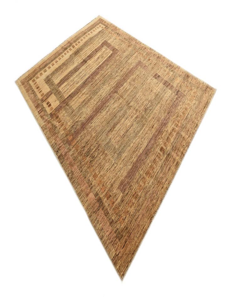 Detail image of  6' 1 x 8'  Hand Knotted Modern Ziegler Rug