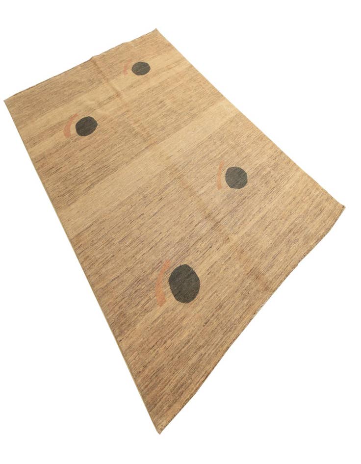 Detail image of  5' 6 x 7' 10  Hand Knotted Modern Ziegler Rug