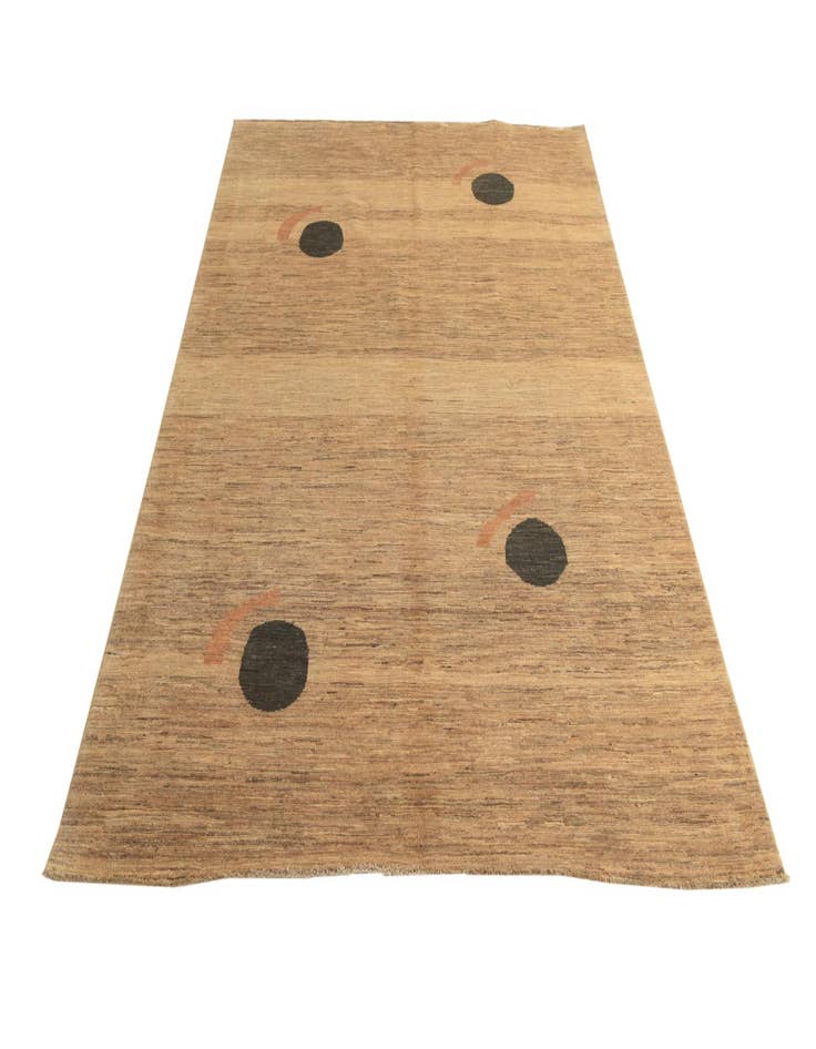 Detail image of  5' 6 x 7' 10  Hand Knotted Modern Ziegler Rug