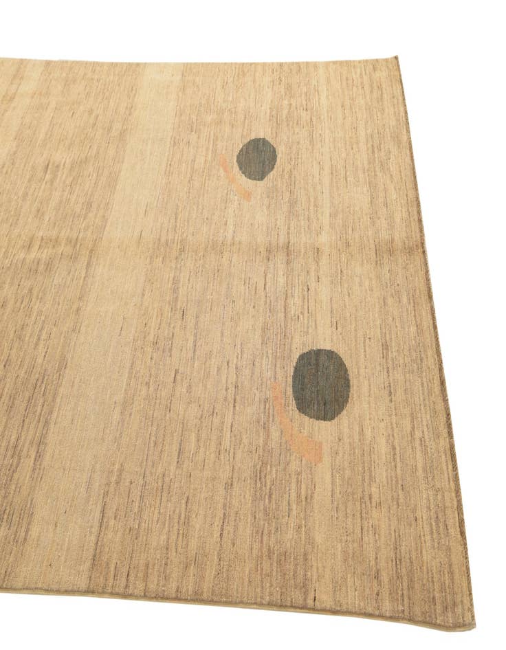 Detail image of  5' 6 x 7' 10  Hand Knotted Modern Ziegler Rug