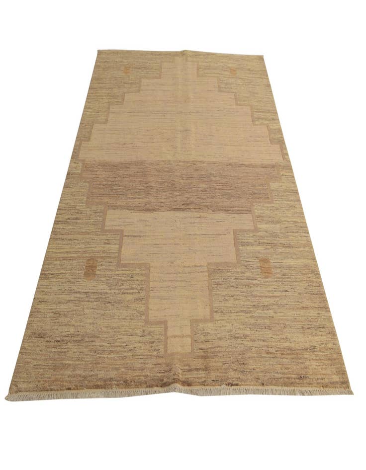 Detail image of  5' 8 x 7' 9  Hand Knotted Modern Ziegler Rug