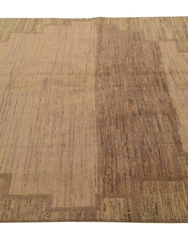 Detail image of  5' 8 x 7' 9  Hand Knotted Modern Ziegler Rug