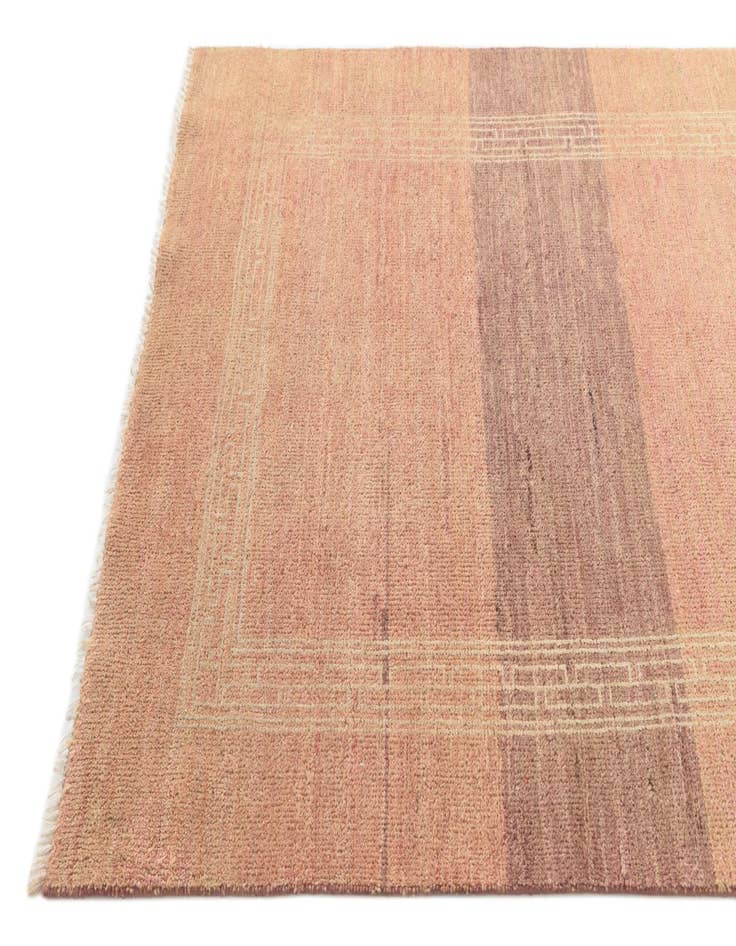 Detail image of  4' 1 x 6' 2  Hand Knotted Modern Ziegler Rug