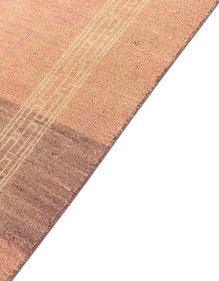 Detail image of  4' 1 x 6' 2  Hand Knotted Modern Ziegler Rug